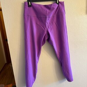 Purple Lululemon align Leggings